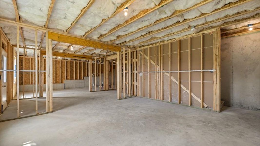 In-progress construction of a new home in Sheffield Highlands, Dallas, GA (Image 31).