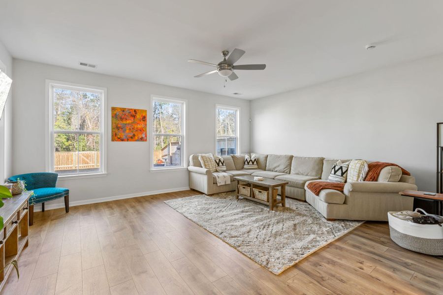 Furnished interior view inside a new home in Windsor Crossing, North Charleston (Image 9).