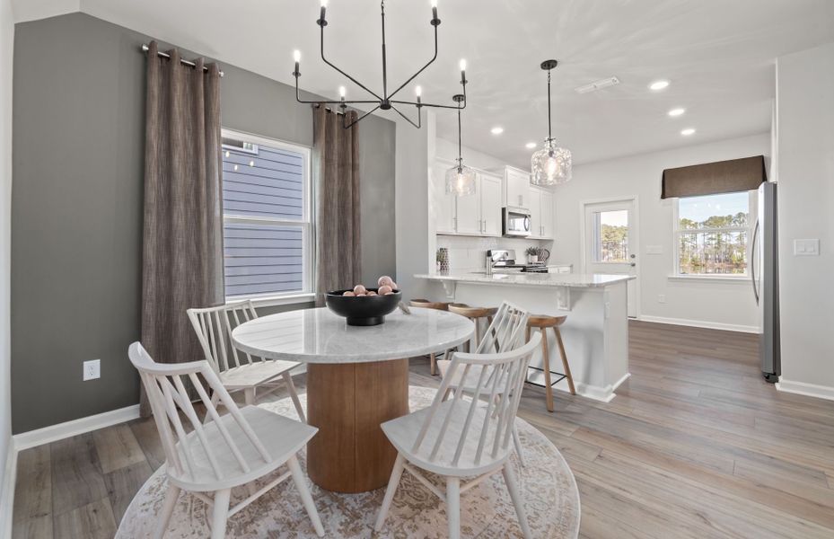 Furnished interior view inside a new home in Huxley, Apex (Image 7).