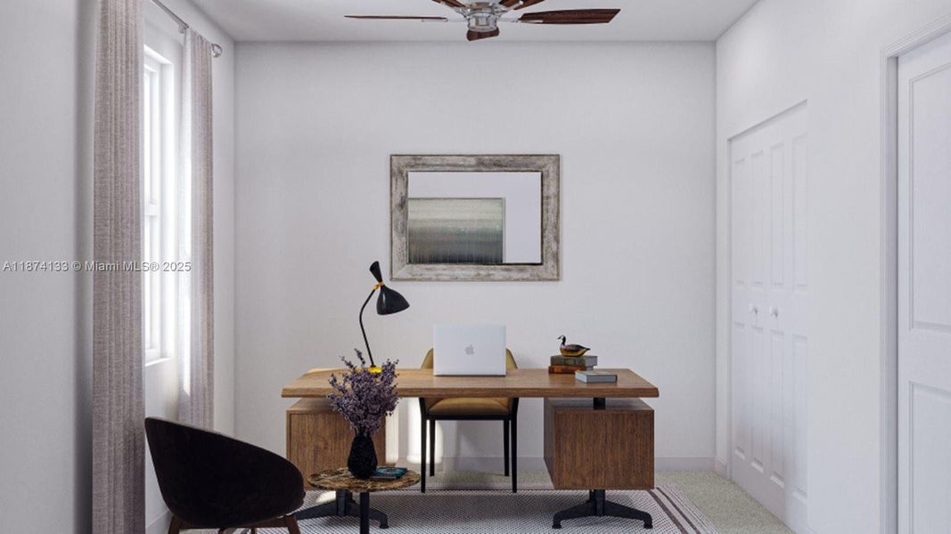 Furnished interior view inside a new home in Acacia Groves, Homestead (Image 9).