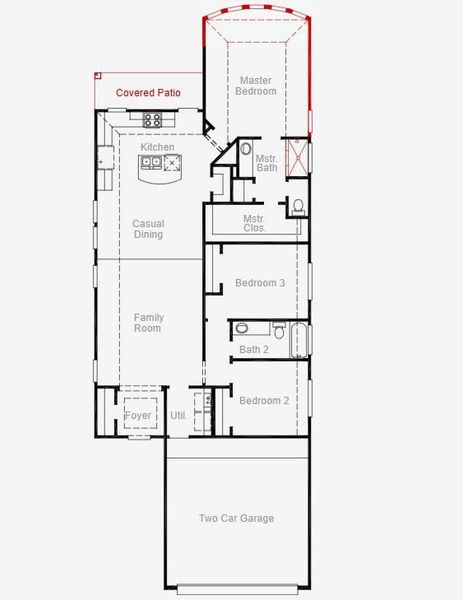 2D floor plan layout of this home in The Trails, New Caney, TX (Image 2). 2D floor plan layout of this home in The Trails, New Caney, TX (Image 2).