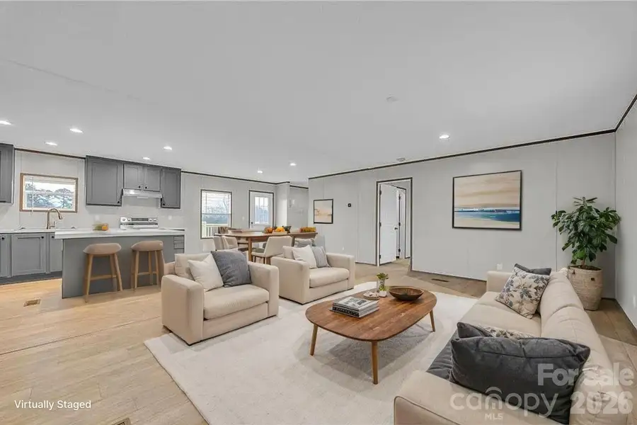 Furnished interior view inside a new home in , Connelly Springs (Image 4).