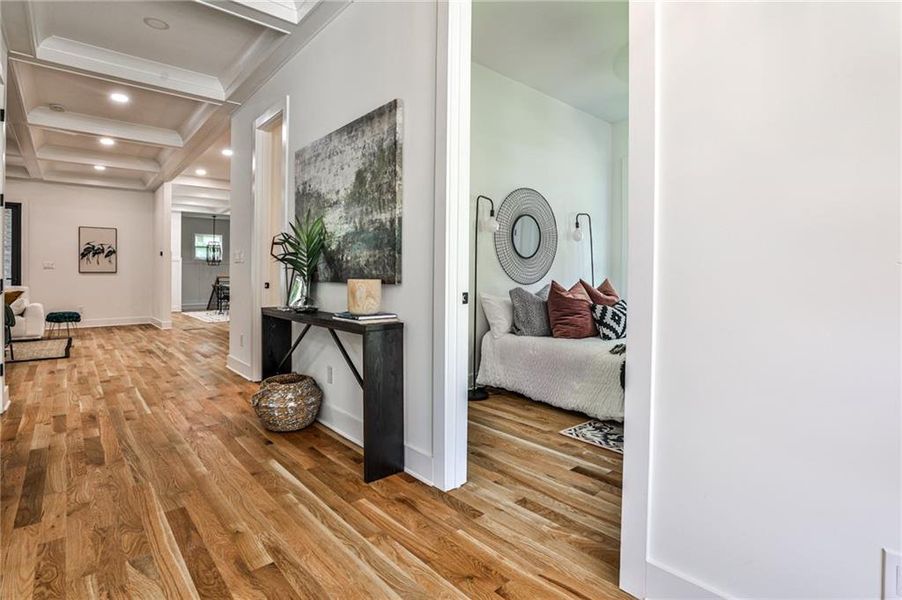 Furnished interior view inside a new home in , Decatur (Image 18).