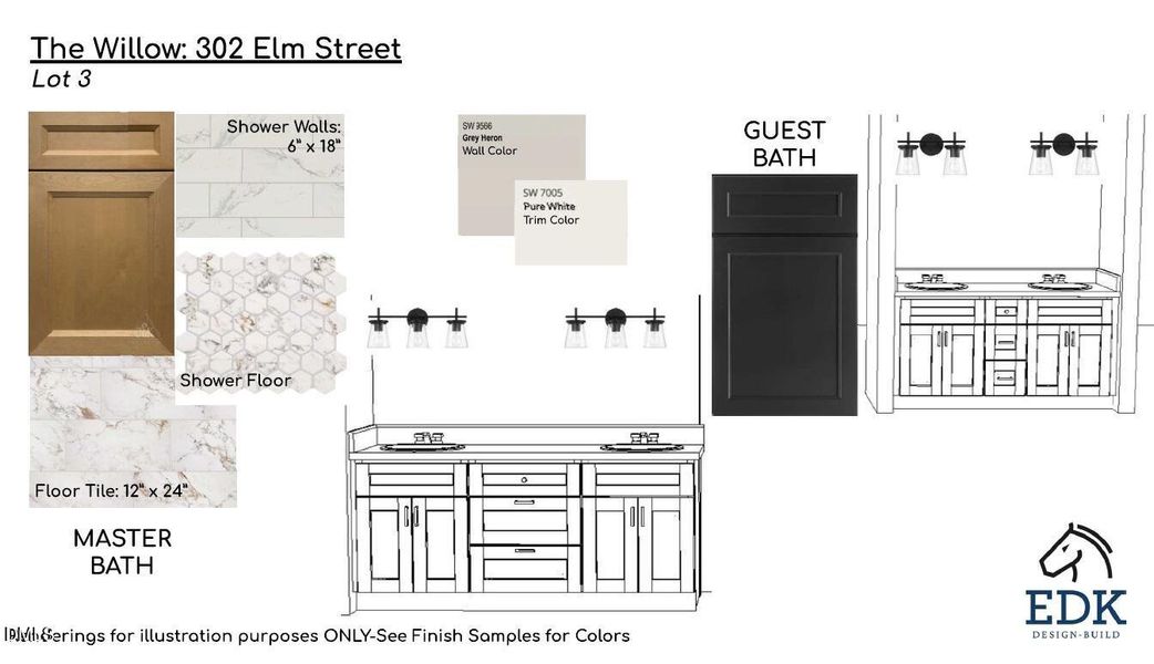 Selections - interior baths