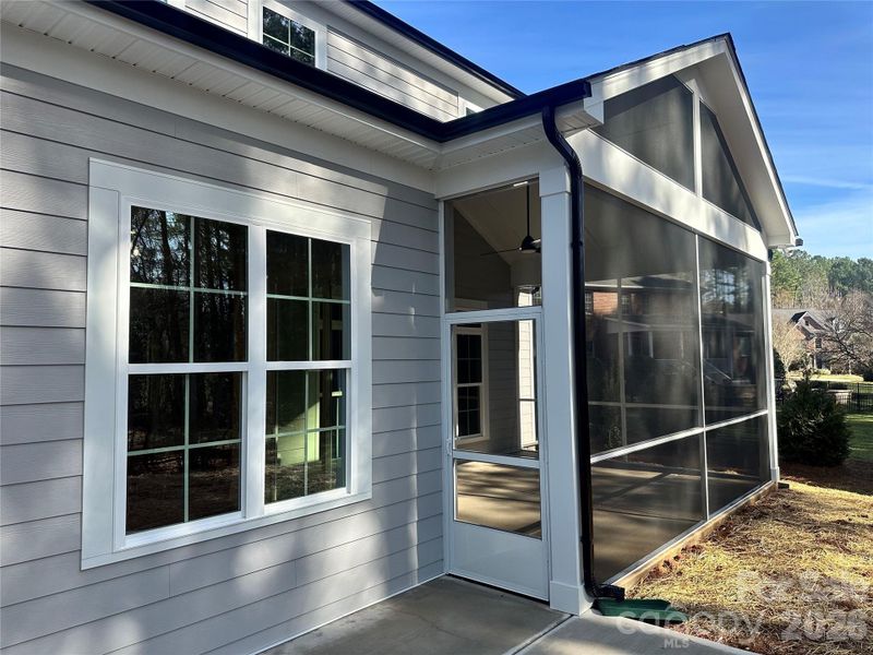 Exterior details and patio area of a home in , Salisbury (Image 4).