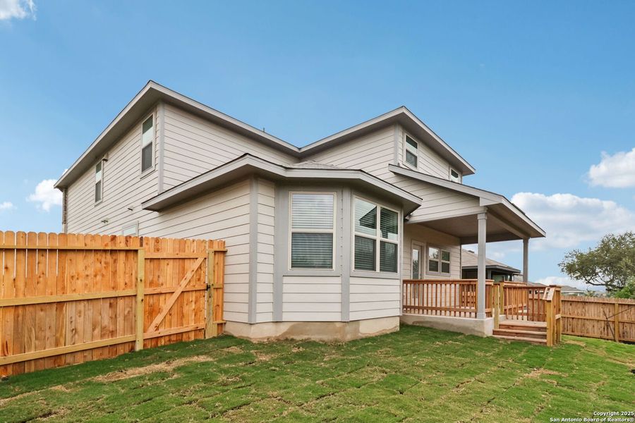 Exterior details and patio area of a home in Royal Crest, San Antonio (Image 35). Exterior details and patio area of a home in Royal Crest, San Antonio (Image 35).