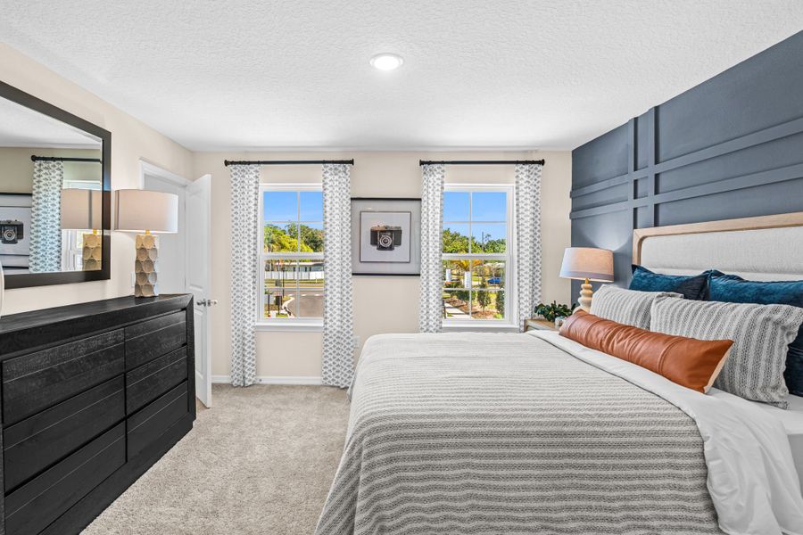 Furnished interior view inside a new home in Shenandoah Reserve, Orlando (Image 16).