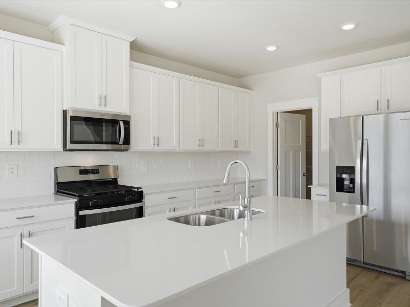Furnished interior view inside a new home in Ashby Woods, Boiling Springs (Image 4).