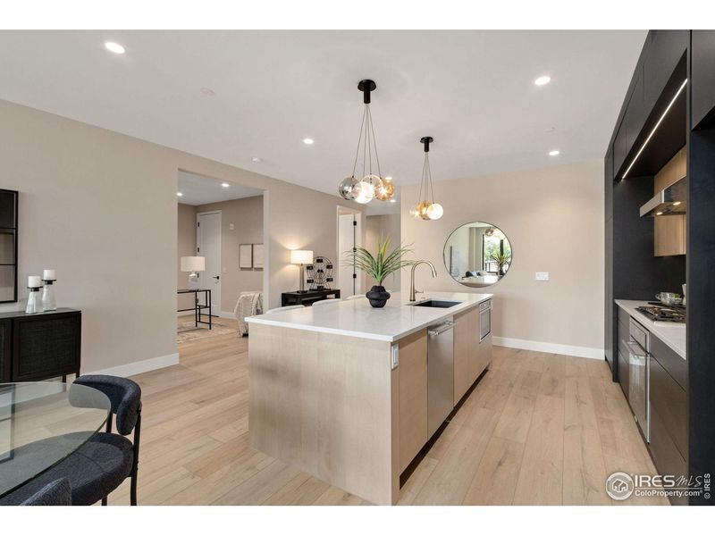 Furnished interior view inside a new home in , Loveland (Image 14).