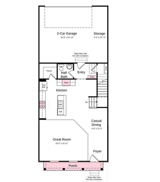 Additional Highlights Include: gourmet kitchen, extended laminate flooring through great room, second floor hallways and loft.