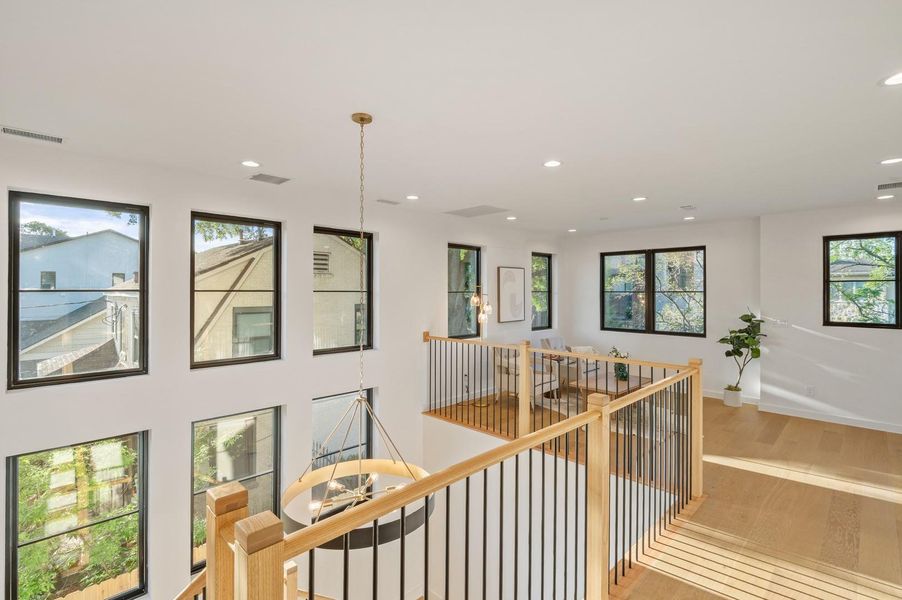 Furnished interior view inside a new home in , Houston (Image 28).