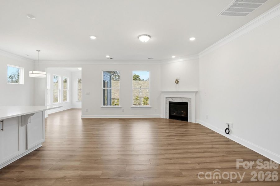 Spacious, unfurnished interior of a new home in Villas at Prestwick, Mooresville (Image 26).