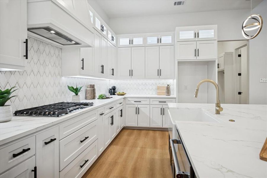 Furnished interior view inside a new home in , North Richland Hills (Image 31).