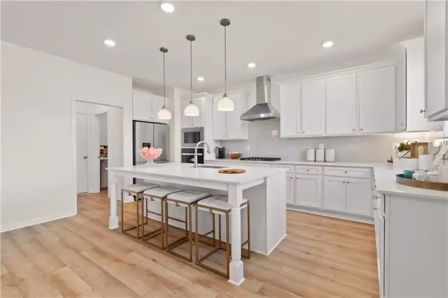 Furnished interior view inside a new home in Kingston, Locust Grove (Image 18).