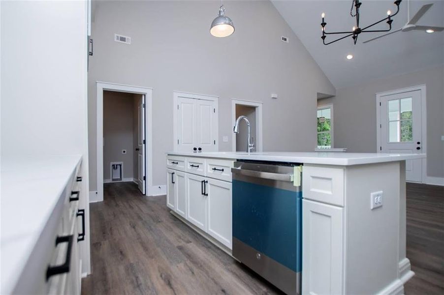 Furnished interior view inside a new home in , Bowdon (Image 18). Furnished interior view inside a new home in , Bowdon (Image 18).