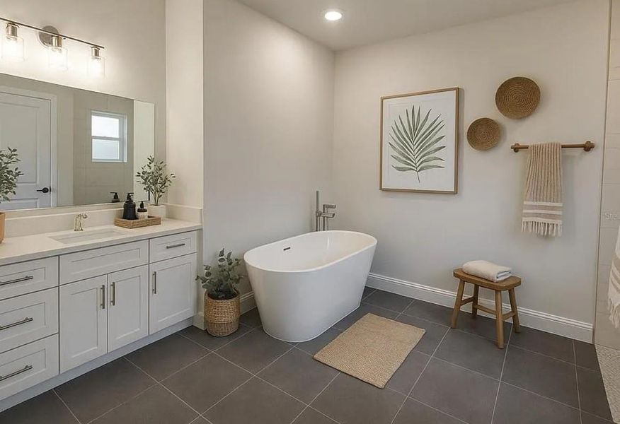 Furnished interior view inside a new home in , Ocala (Image 7).