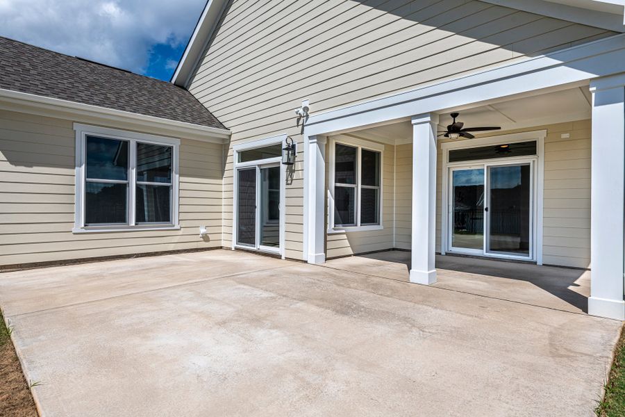 Representative exterior details of a home built from the Salerno by McKee Homes in The Cottages at 78 North, Sanford (Image 3).