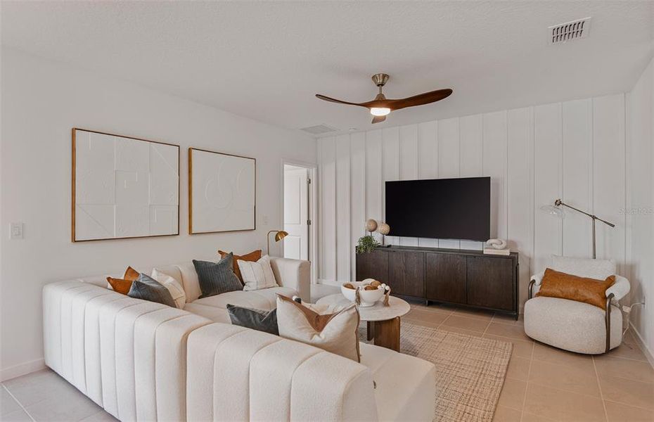 Furnished interior view inside a new home in Hawthorne Ranch, Lakeland (Image 8).