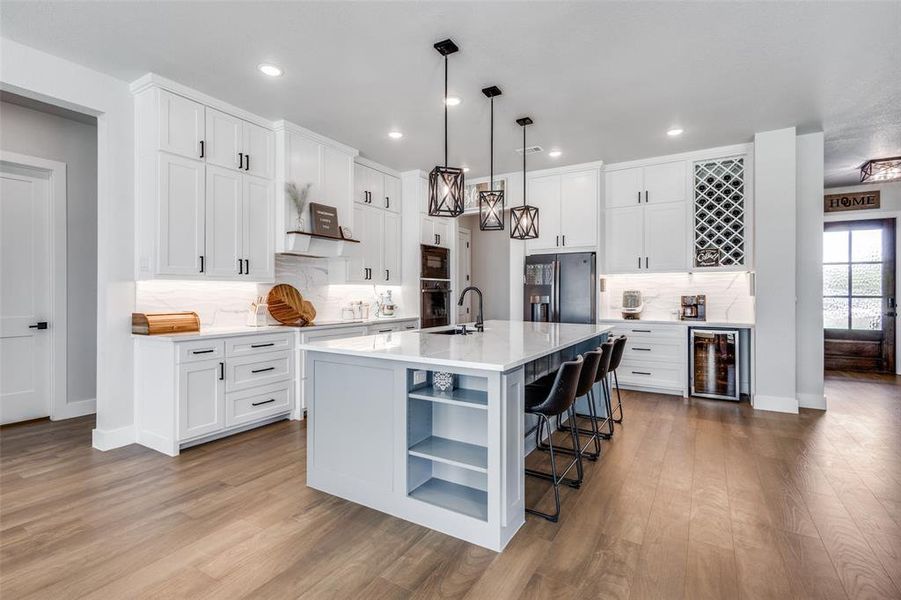 Furnished interior view inside a new home in , Van Alstyne (Image 12).