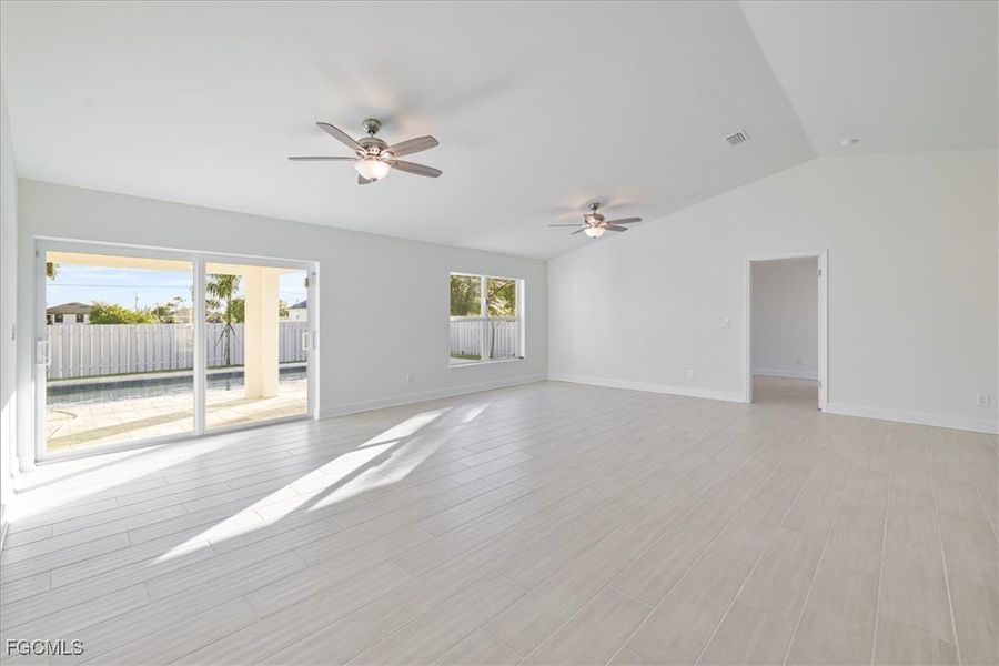 Spacious, unfurnished interior of a new home in Cape Coral, Cape Coral (Image 18). Spacious, unfurnished interior of a new home in Cape Coral, Cape Coral (Image 18).