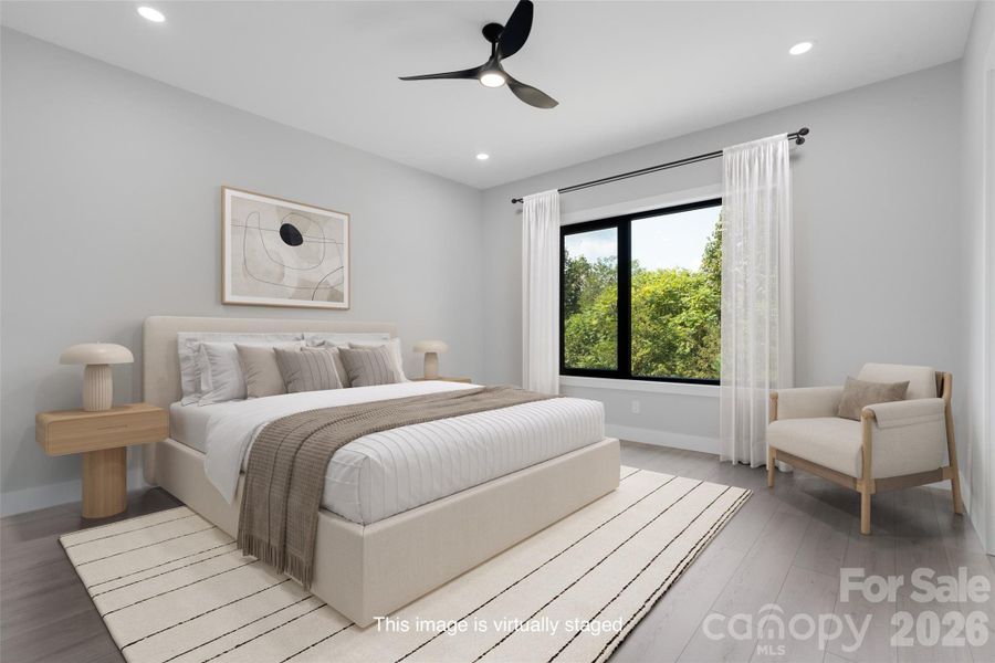 Furnished interior view inside a new home in , Leicester (Image 18).