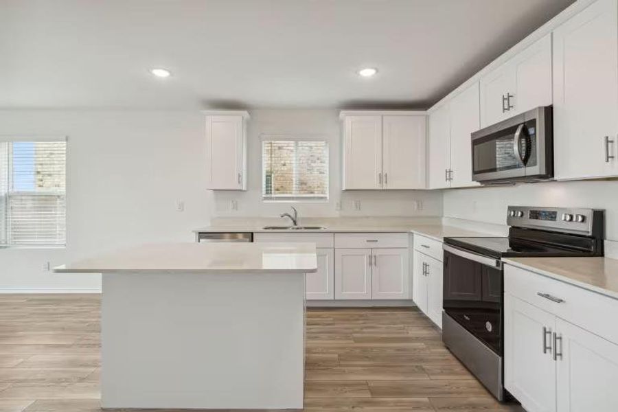 Photo of Centex home with same floor plan, not of actual home listed. Photo of Centex home with same floor plan, not of actual home listed.