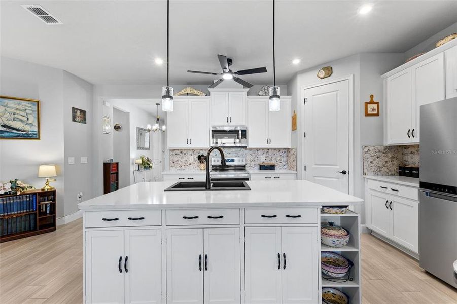 Furnished interior view inside a new home in Windwater, Parrish (Image 14).