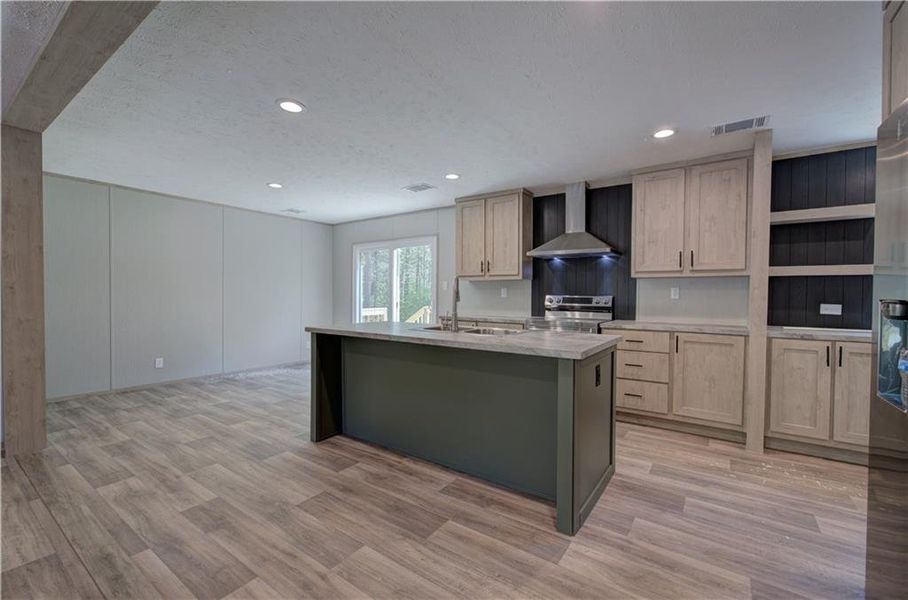 Furnished interior view inside a new home in , Talking Rock (Image 5).