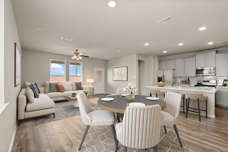 This home boasts a spacious open concept layout that combines the best of modern design and comfort for everyday living.