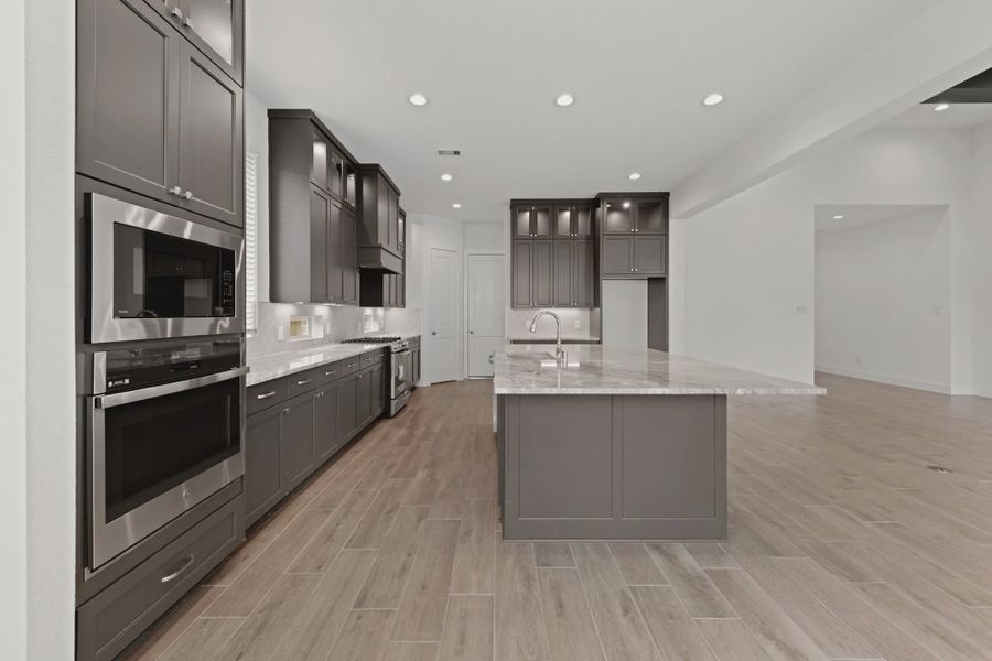Representative furnished interior of a home built from the Rivers by Chesmar Homes in Attwater 65's, Waller (Image 3).
