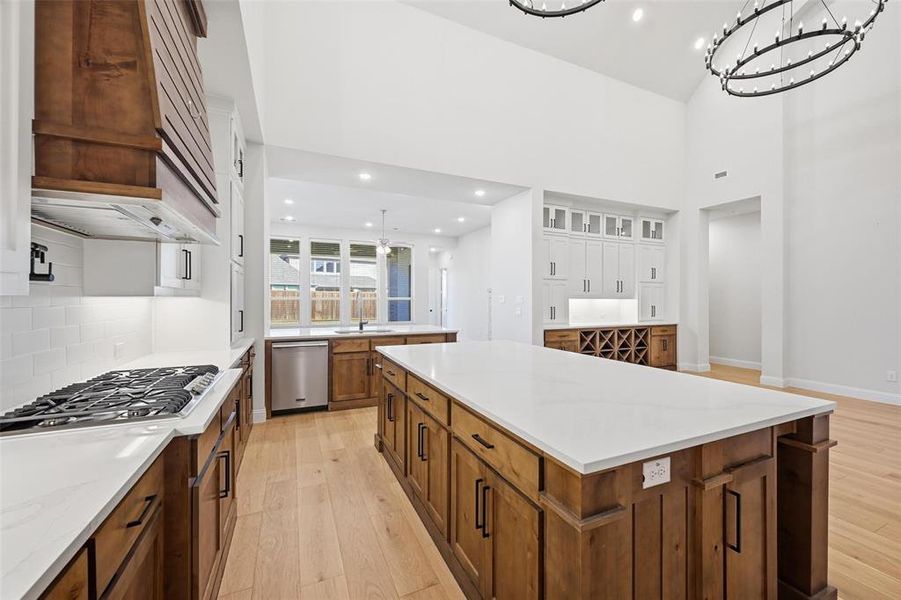 Furnished interior view inside a new home in , Melissa (Image 9).