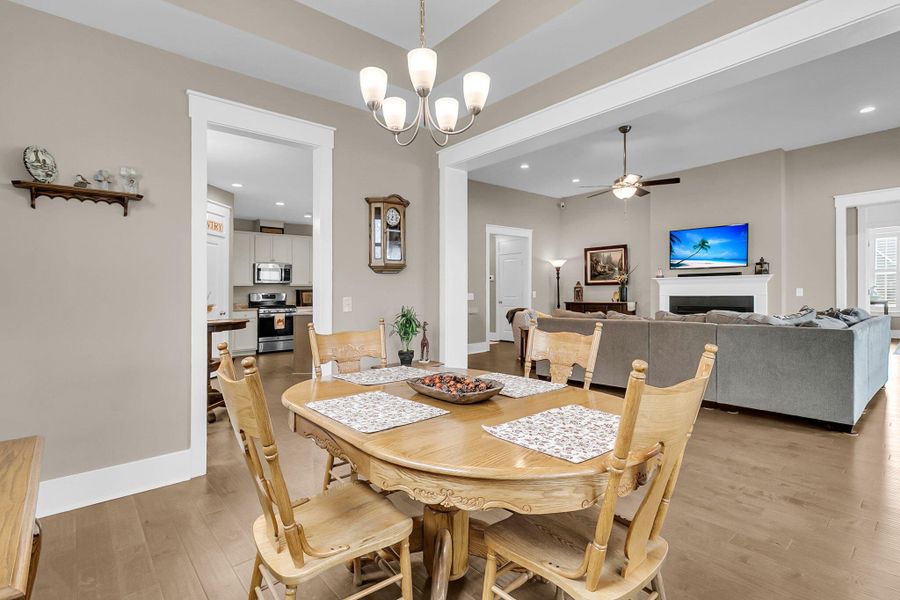 Furnished interior view inside a new home in , Summerville (Image 6).