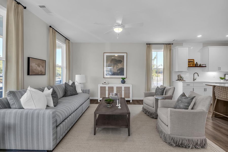 Furnished interior view inside a new home in Wildflower, Chattanooga (Image 5).