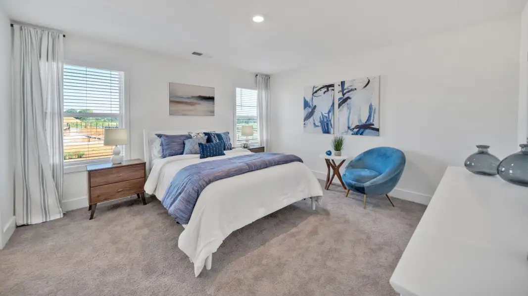 Furnished interior view inside a new home in Millstone Village, Morristown (Image 21).