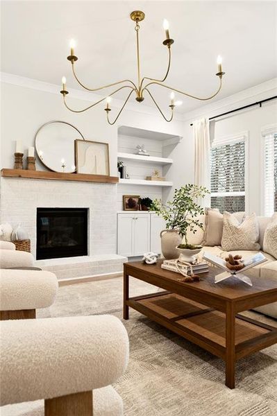 Furnished interior view inside a new home in River Rock, Ball Ground (Image 34).