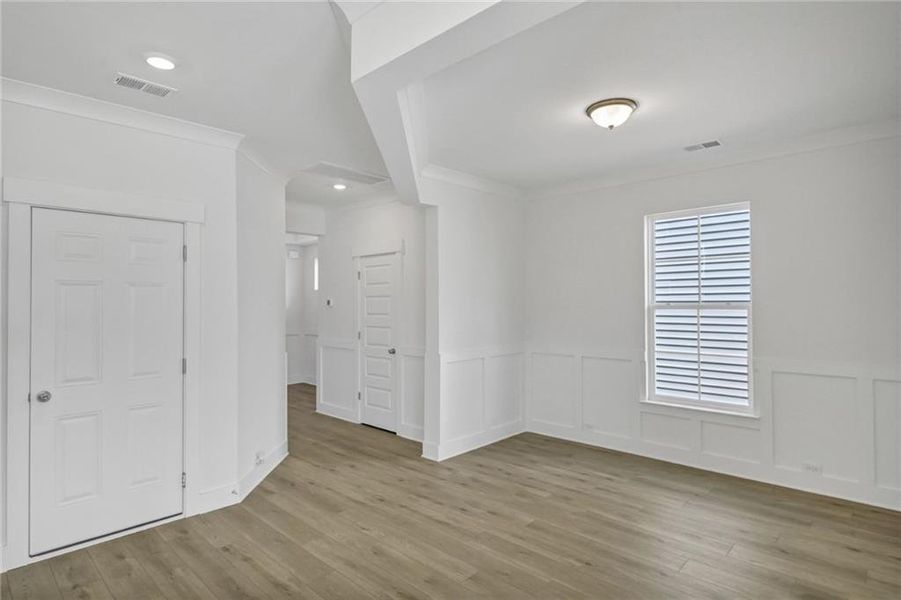 Spacious, unfurnished interior of a new home in Villas at Dawsonville, Dawsonville (Image 30).