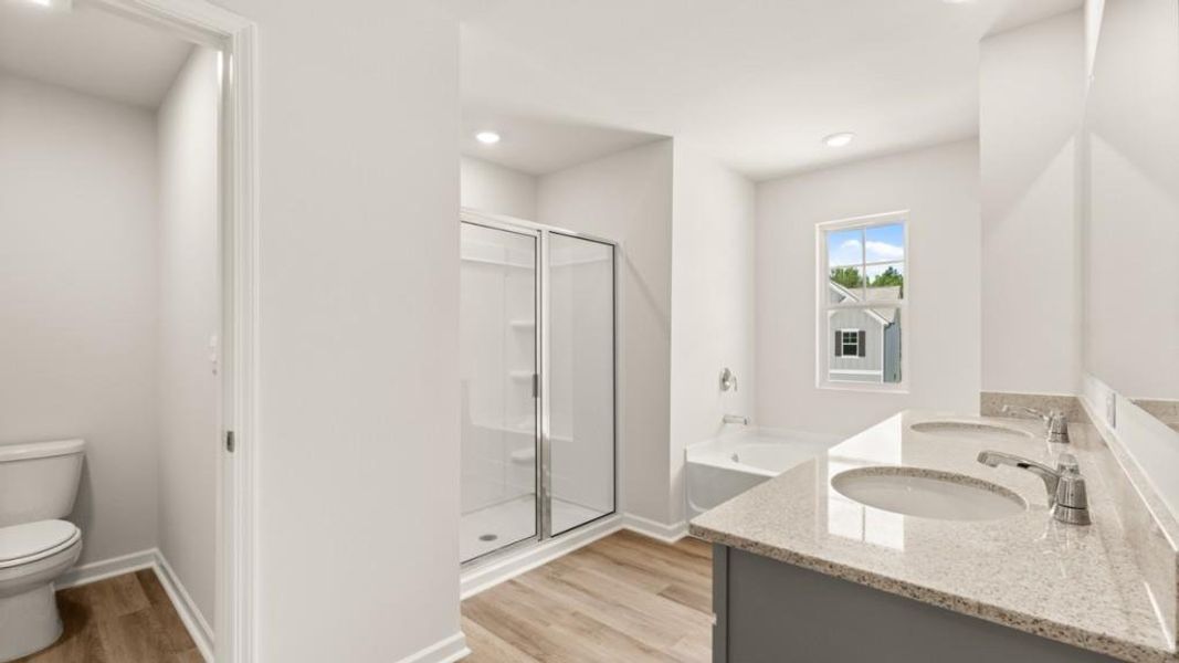 Furnished interior view inside a new home in Lost Creek, Dallas (Image 5).