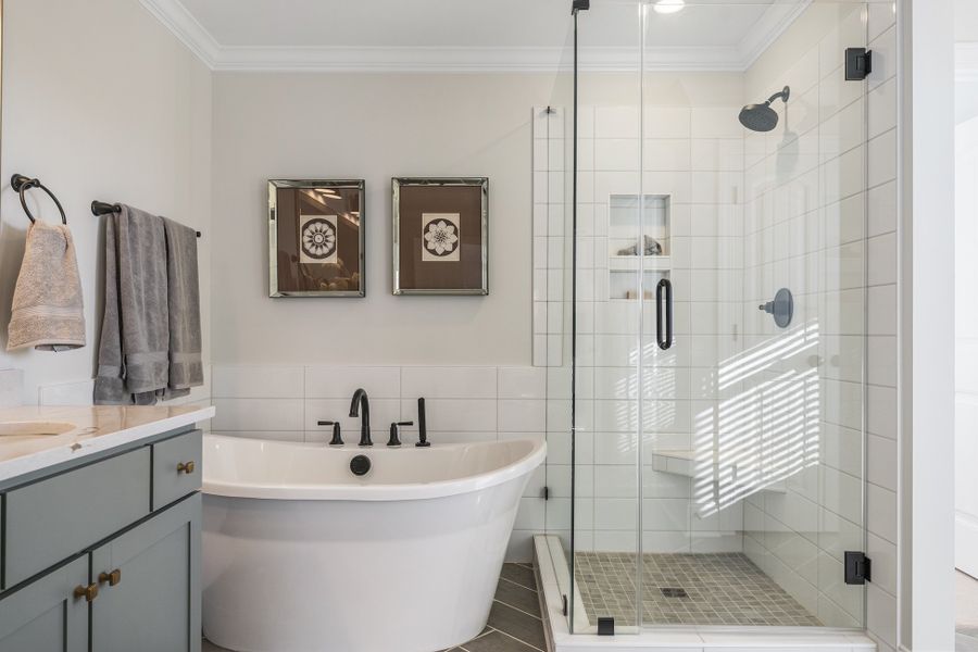 Furnished interior view inside a new home in Parris Meadows, Chesnee (Image 15).