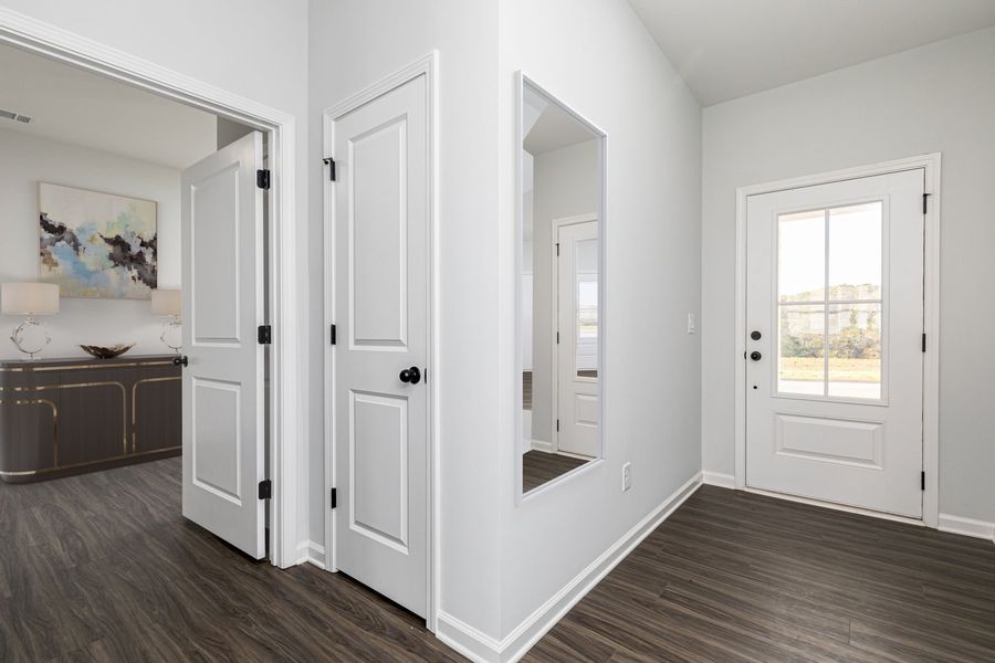 Foyer and interior entrance to Multi Gen space