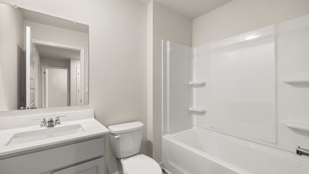 Furnished interior view inside a new home in Independence Villas and Townhomes, Loganville (Image 12).