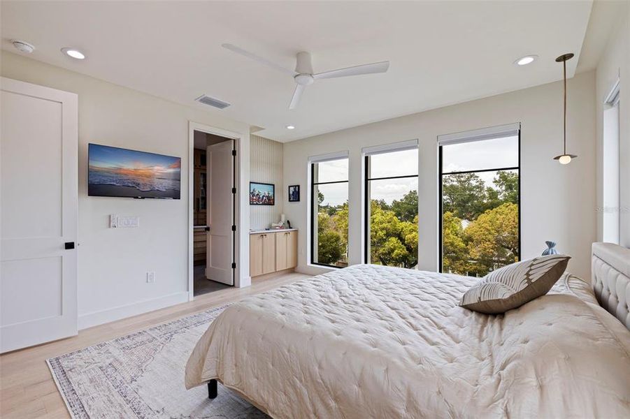Furnished interior view inside a new home in , Tampa (Image 29).