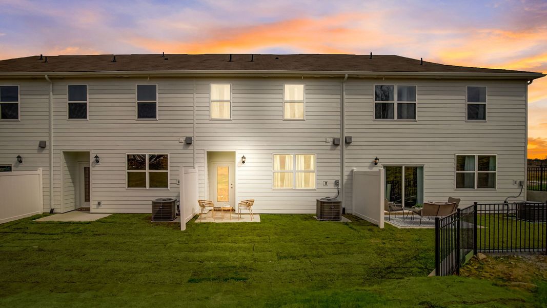Exterior details and patio area of a home in Paddington Place, Baxter (Image 20).