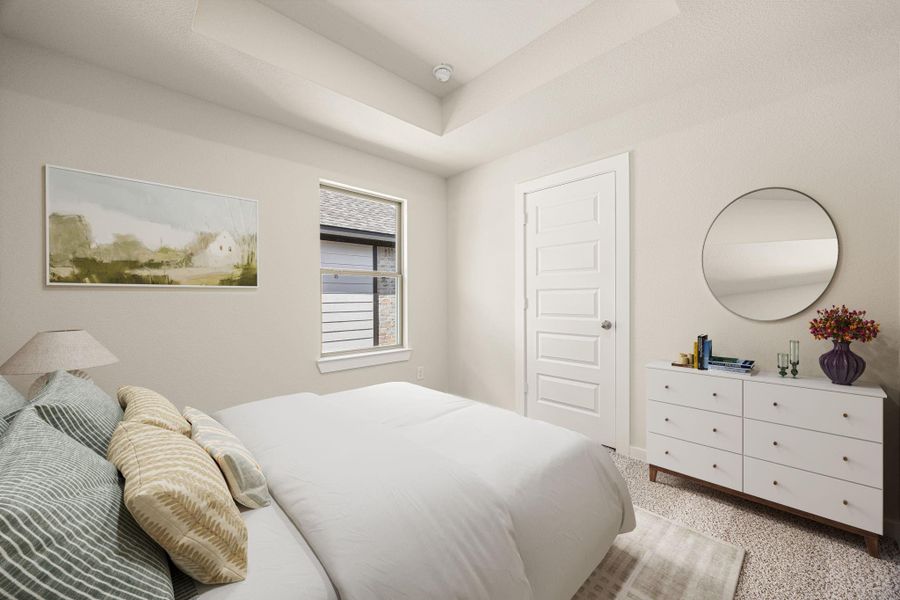 A bright and inviting bedroom featuring soft natural light, neutral tones, and a versatile layout, ideal for creating a peaceful retreat or stylish guest space. A bright and inviting bedroom featuring soft natural light, neutral tones, and a versatile layout, ideal for creating a peaceful retreat or stylish guest space.