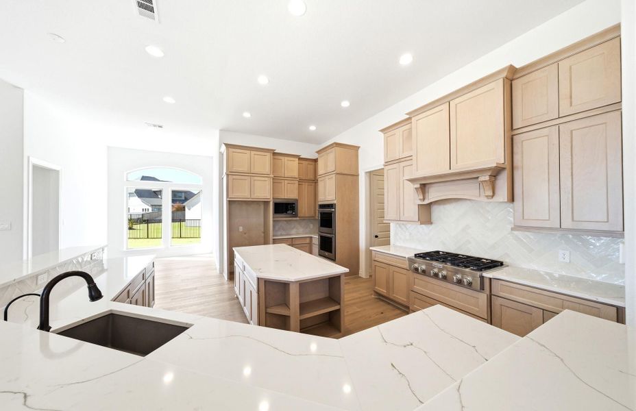 Furnished interior view inside a new home in , Cypress (Image 17).