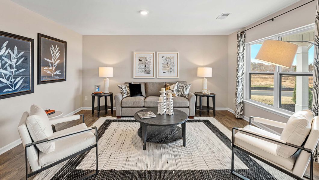 Furnished interior view inside a new home in Treemont Commons, Wellford (Image 16).