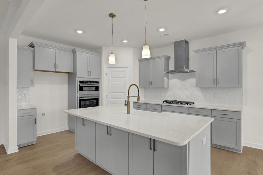 Furnished interior view inside a new home in East Wynd, Hampstead (Image 7).