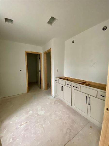 In-progress construction of a new home in Arbors at Richland Creek, Buford, GA (Image 23). In-progress construction of a new home in Arbors at Richland Creek, Buford, GA (Image 23).