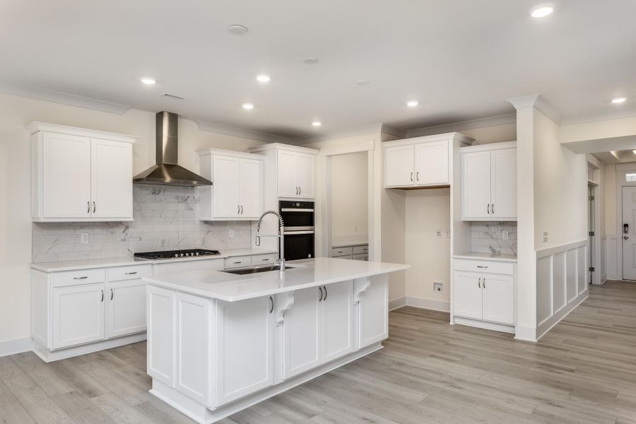 Furnished interior view inside a new home in Ford Meadows, Garner (Image 9).