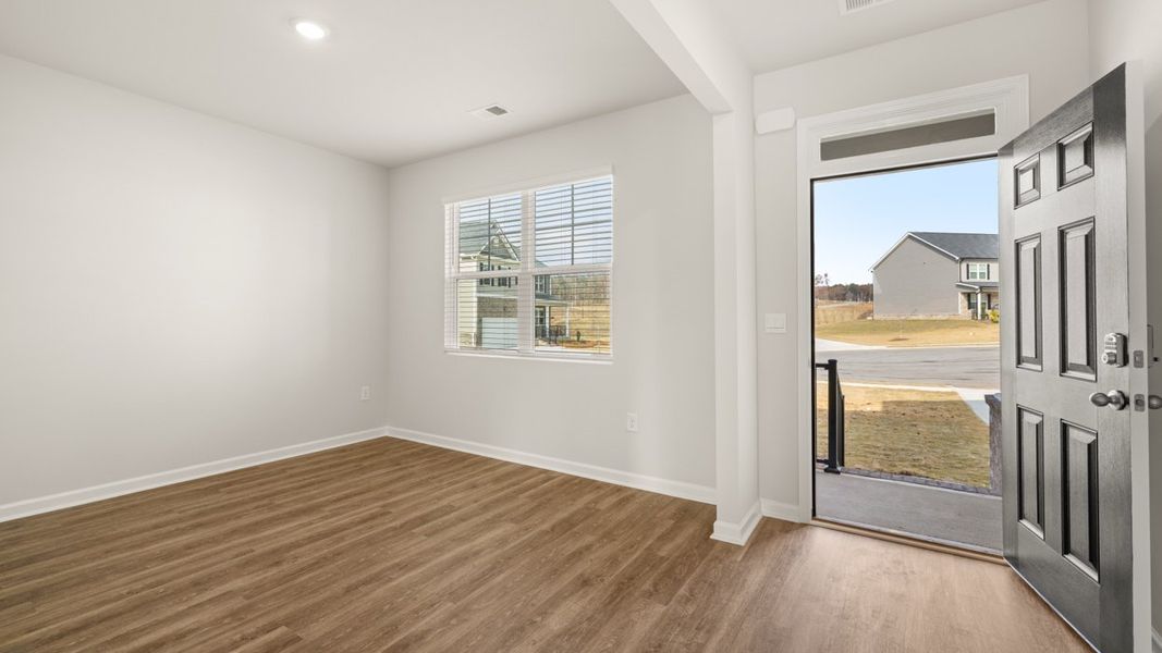 Spacious, unfurnished interior of a new home in The Reserve at Calcutta, Stockbridge (Image 9).