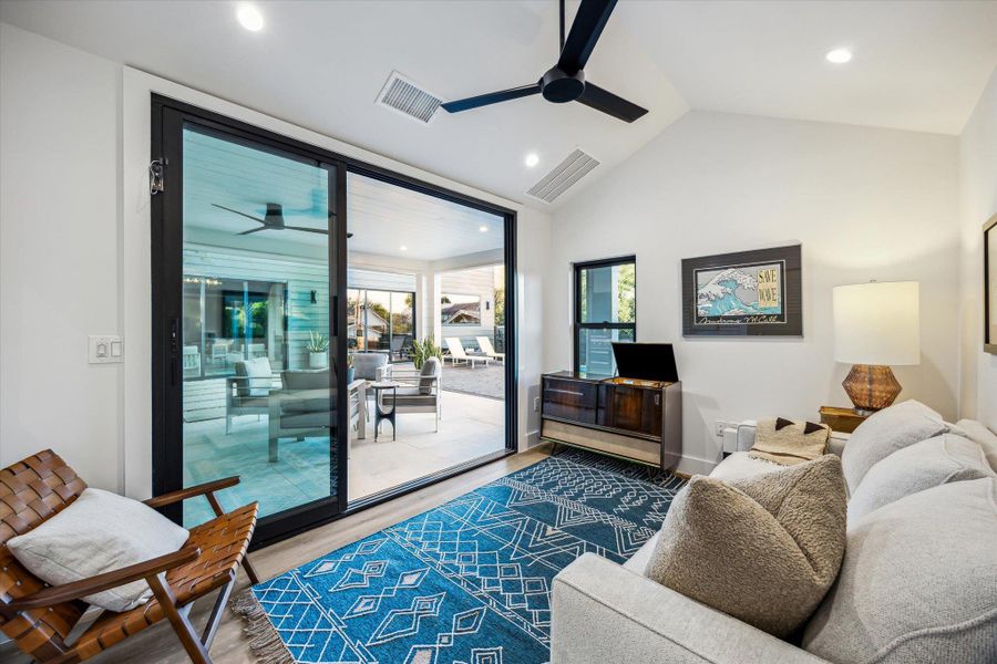 Furnished interior view inside a new home in , Austin (Image 12). Furnished interior view inside a new home in , Austin (Image 12).